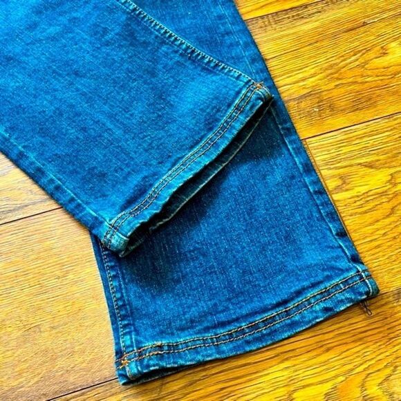 LAWMAN DENIM STRETCH 5 POCKET JEANS W/EMBELLISHED BACK POCKETS 5/6 NEW - Picture 12 of 16